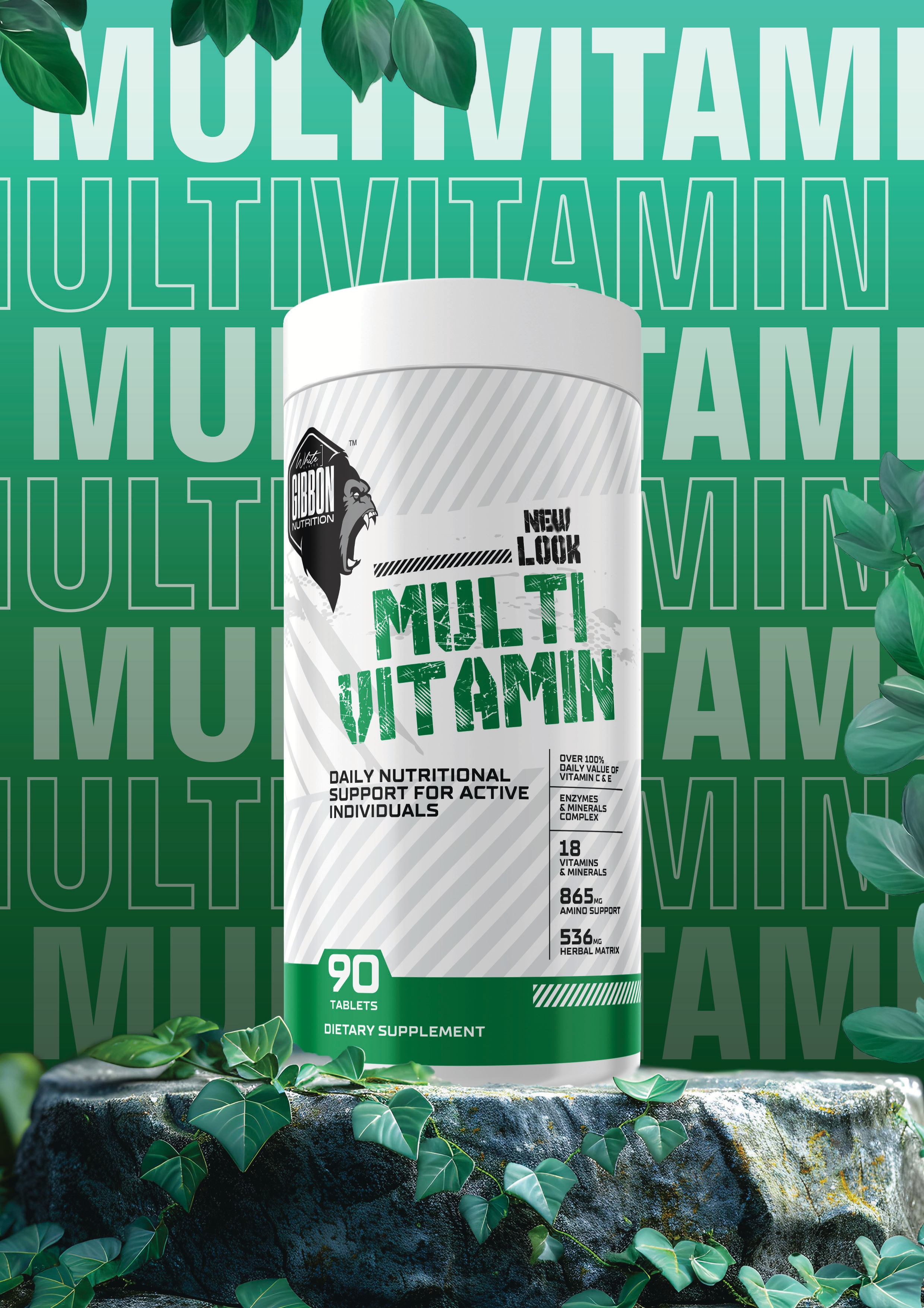 Gibbon White Series Multivitamin